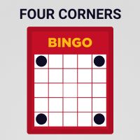 Online Bingo - four corner
