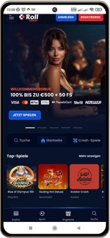 Das Rollcasino auf Mobilgeräten