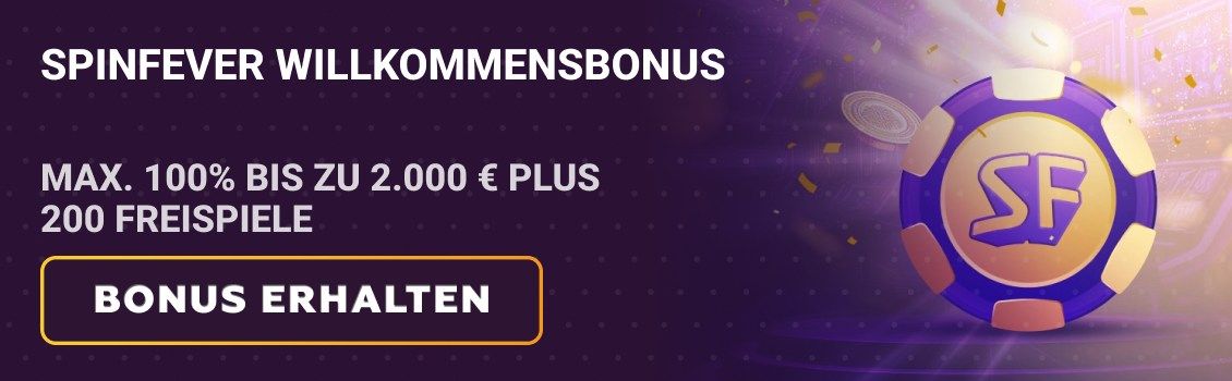 Spinfever Willkommensbonus