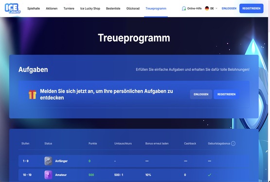 Ice VIP-Programm