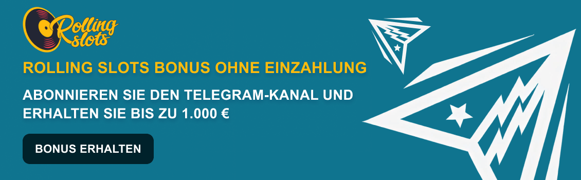 Rolling Slots Bonus ohne Einzahlung
