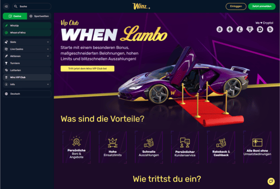 Winz VIP-Programm
