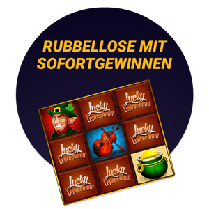 Rubbellose mit sofortgewinnen