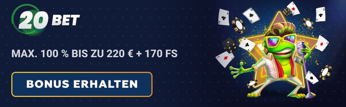 20Bet Willkommensangebot