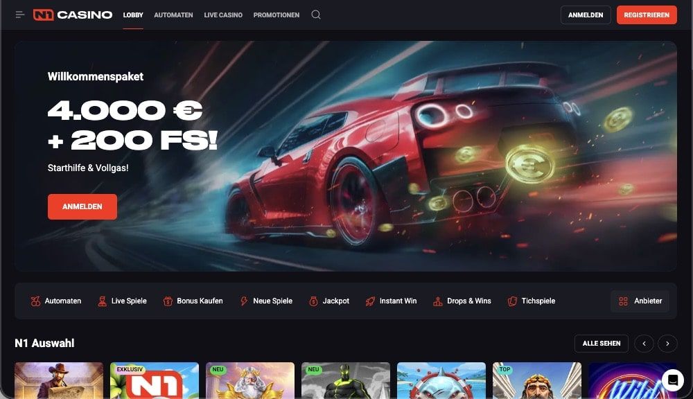 N1 Casino Vorschau
