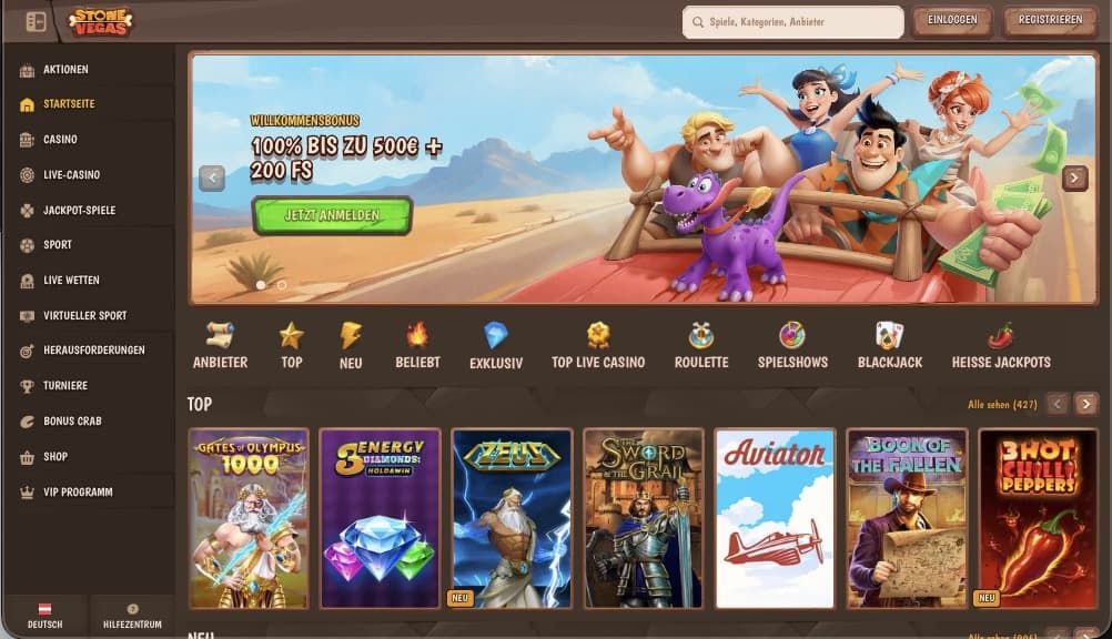 Stonevegas Casino Vorschau