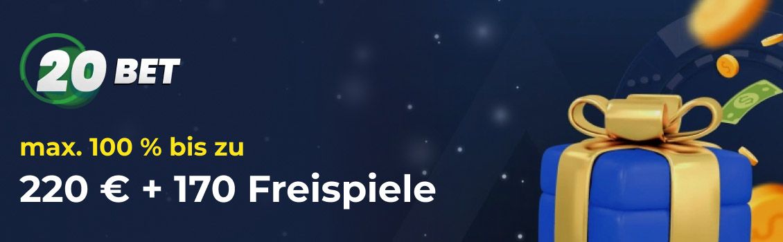 20bet Casino Willkommensbonus