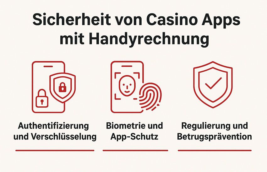 Sicherheit von Casino Apps mit Handyrechnung Schema