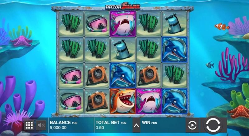 Razor Shark Spielautomat