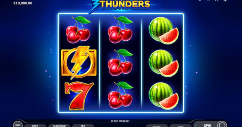 Jetzt kostenlos im 3 Thunders Online Slot von Endorphina spielen | Ecasinos.at