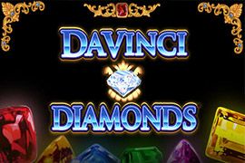 Da Vinci Diamonds Slot Logo