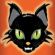 Schwarze Katze