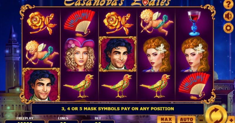 Jetzt kostenlos im Casanova’s Ladies Online Slot von Amatic spielen | Ecasinos.at