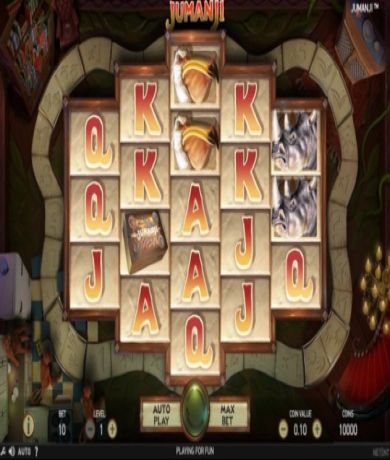 Jetzt kostenlos in Spiele Jumanji von NetEnt spielen